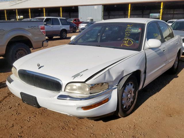 1G4CW52KXW4601274 - 1998 BUICK PARK AVENU WHITE photo 2