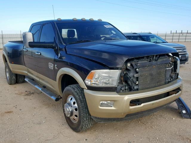 3D73Y4CL1BG588319 - 2011 DODGE RAM 3500 BLACK photo 1