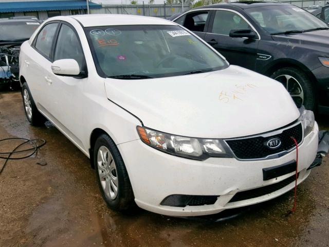 KNAFU4A26A5059965 - 2010 KIA FORTE EX WHITE photo 1