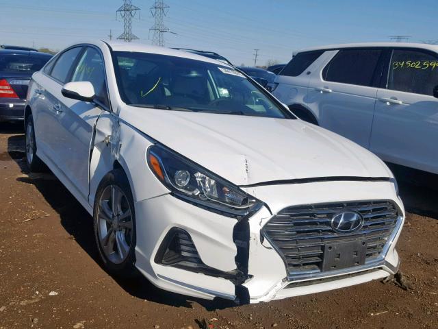 5NPE34AF7JH657275 - 2018 HYUNDAI SONATA SPO WHITE photo 1