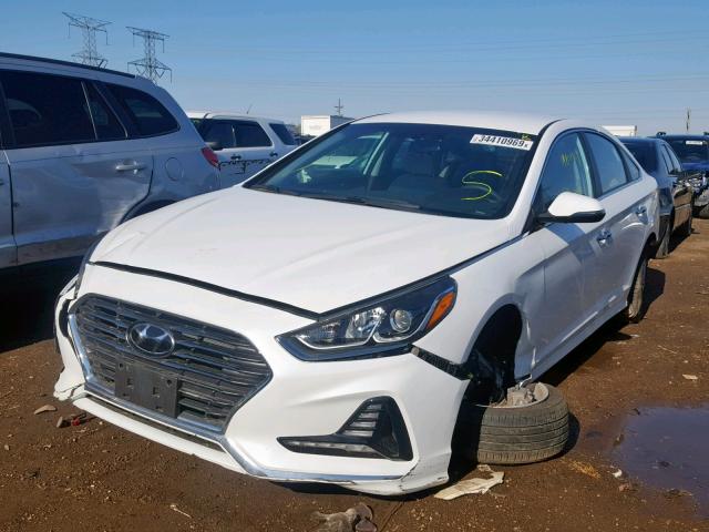 5NPE34AF7JH657275 - 2018 HYUNDAI SONATA SPO WHITE photo 2