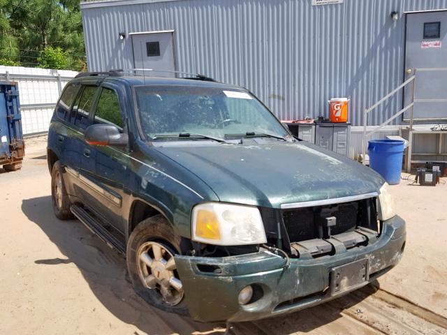 1GKDS13S432220883 - 2003 GMC ENVOY GREEN photo 1