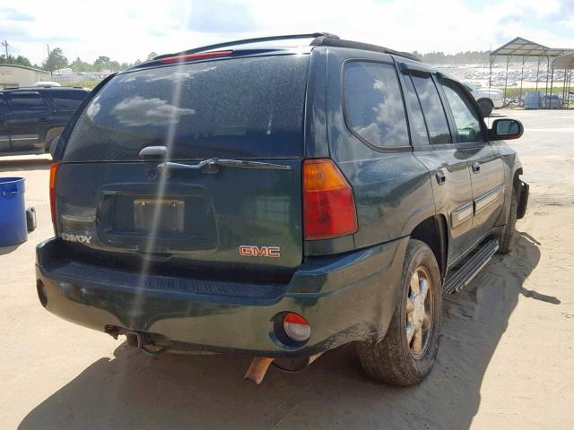 1GKDS13S432220883 - 2003 GMC ENVOY GREEN photo 4