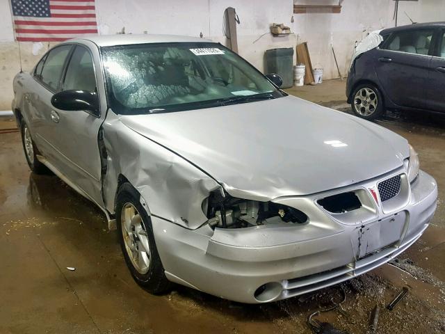 1G2NE52E05M239128 - 2005 PONTIAC GRAND AM S SILVER photo 1