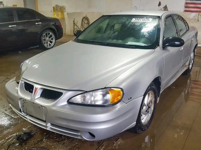 1G2NE52E05M239128 - 2005 PONTIAC GRAND AM S SILVER photo 2