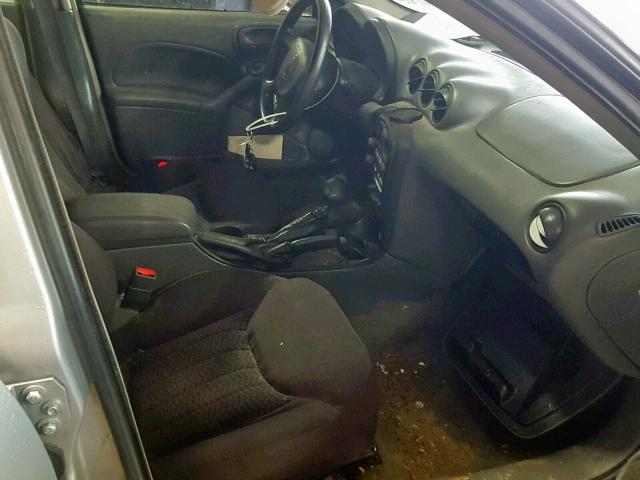 1G2NE52E05M239128 - 2005 PONTIAC GRAND AM S SILVER photo 5