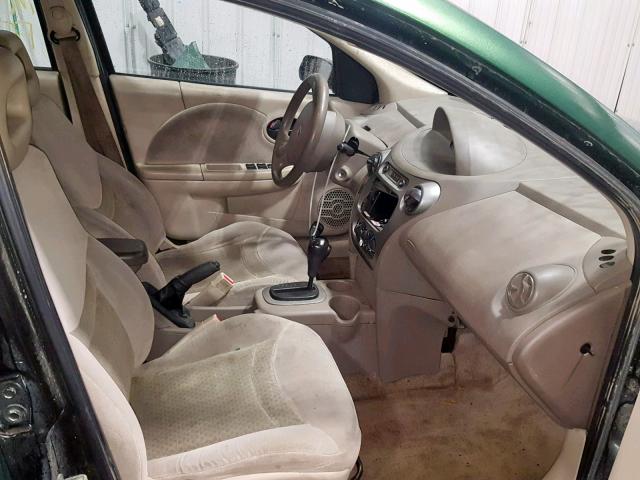 1G8AL52F64Z210396 - 2004 SATURN ION LEVEL GREEN photo 5