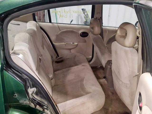 1G8AL52F64Z210396 - 2004 SATURN ION LEVEL GREEN photo 6