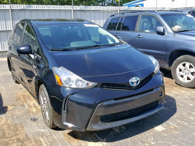 JTDZN3EU6HJ066791 - 2017 TOYOTA PRIUS V BLACK photo 1