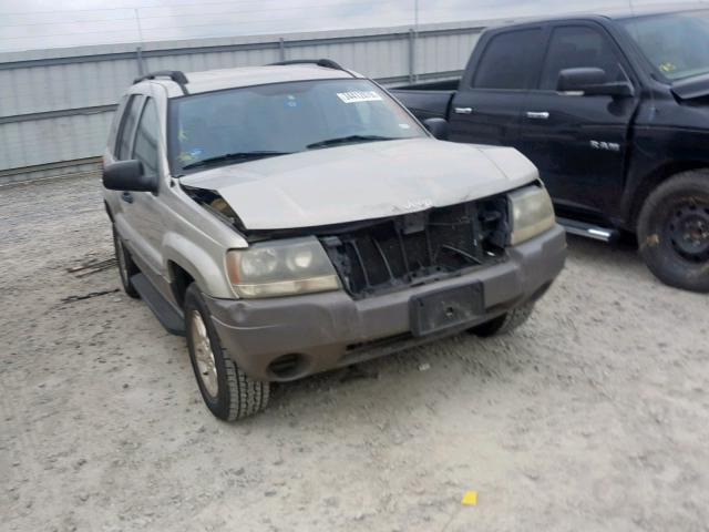 1J4GX48S44C117764 - 2004 JEEP GRAND CHER TAN photo 1