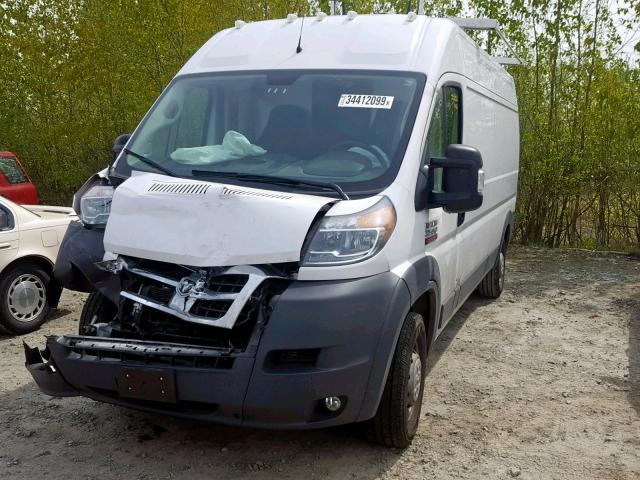 3C6TRVDG1HE545495 - 2017 RAM PROMASTER GRAY photo 2