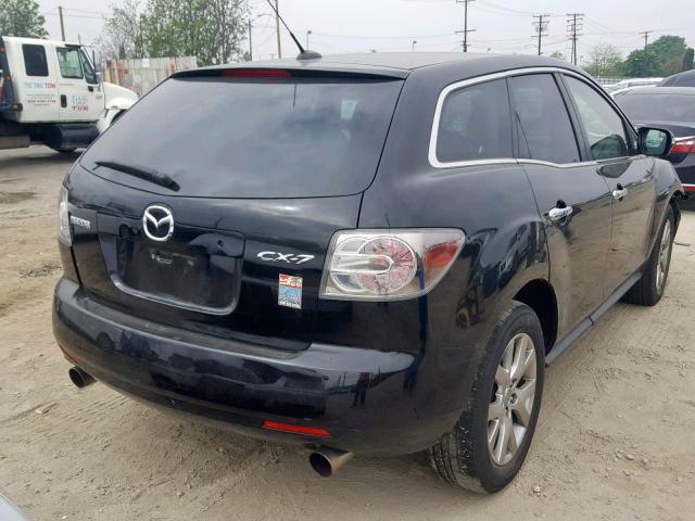 JM3ER29LX90222960 - 2009 MAZDA CX-7 BLACK photo 4