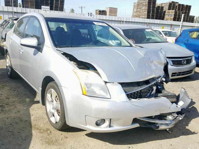 3N1AB61EX8L692524 - 2008 NISSAN SENTRA 2.0 SILVER photo 1