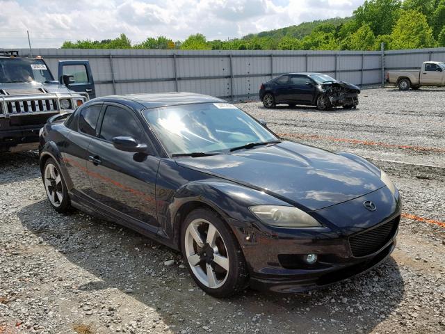 JM1FE17NX40100986 - 2004 MAZDA RX8 BLACK photo 1