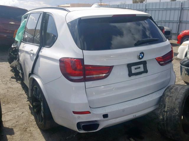 5UXKR2C54F0H38959 - 2015 BMW X5 SDRIVE3 WHITE photo 3