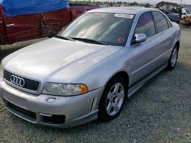 WAUAH68D01A079606 - 2001 AUDI A4 2.8 GRAY photo 2