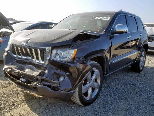 1J4RS5GT7BC588716 - 2011 JEEP GRAND CHER BLACK photo 2