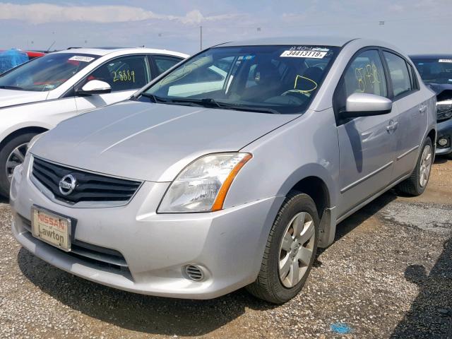 3N1AB6AP8CL762578 - 2012 NISSAN SENTRA 2.0 SILVER photo 2