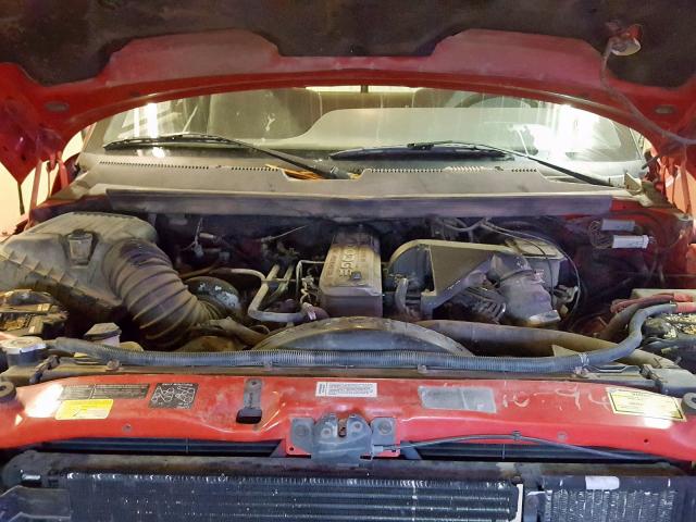 1B7KF26C0SS168846 - 1995 DODGE RAM 2500 RED photo 7