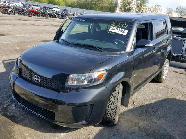 JTLKE50E291067827 - 2009 TOYOTA SCION XB 黑色 照片 2