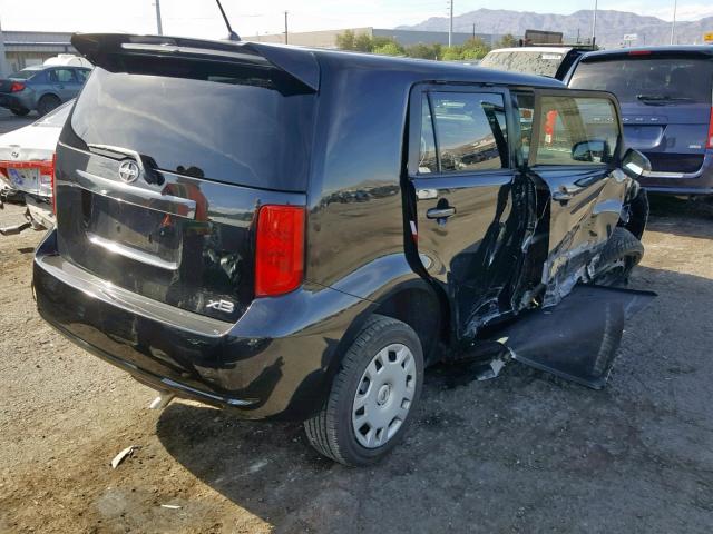 JTLKE50E291067827 - 2009 TOYOTA SCION XB 黑色 照片 4