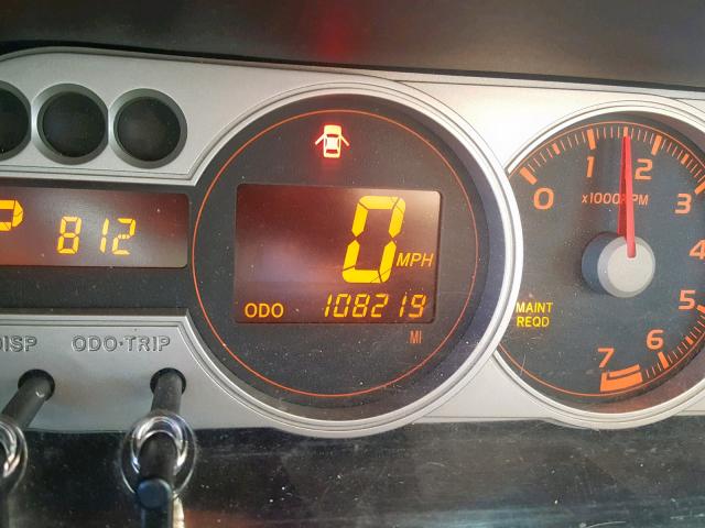 JTLKE50E291067827 - 2009 TOYOTA SCION XB 黑色 照片 8