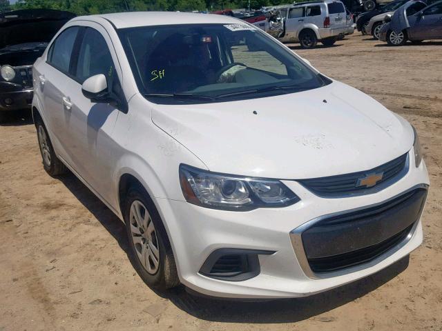 1G1JB5SH9J4116945 - 2018 CHEVROLET SONIC LS 白色 照片 1
