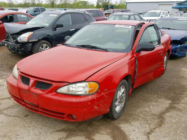 1G2NF52E64C251978 - 2004 PONTIAC GRAND AM S RED photo 2