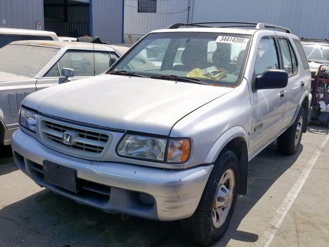 4S6CK58W8Y4404300 - 2000 HONDA PASSPORT E SILVER photo 2