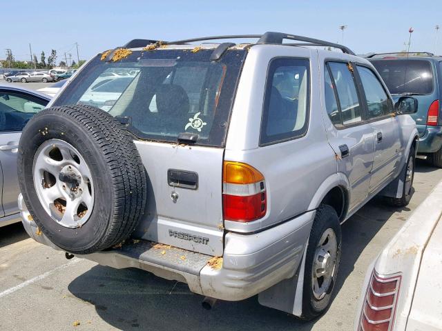 4S6CK58W8Y4404300 - 2000 HONDA PASSPORT E SILVER photo 4