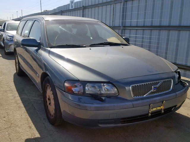 YV1SW58D311128136 - 2001 VOLVO V70 2.4T GREEN photo 1