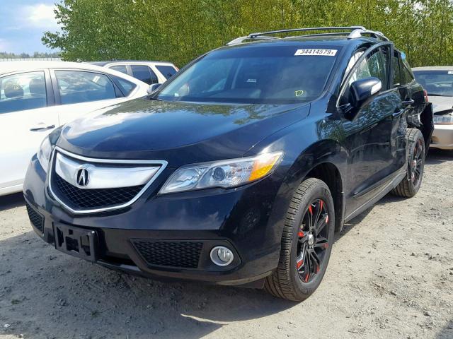 5J8TB4H53DL022966 - 2013 ACURA RDX TECHNO BLACK photo 2