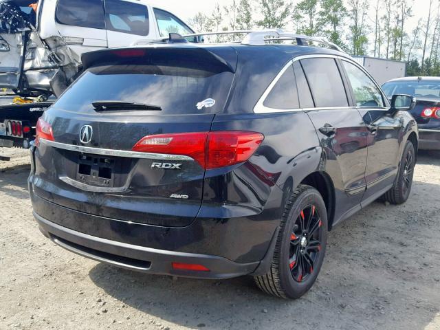 5J8TB4H53DL022966 - 2013 ACURA RDX TECHNO BLACK photo 4