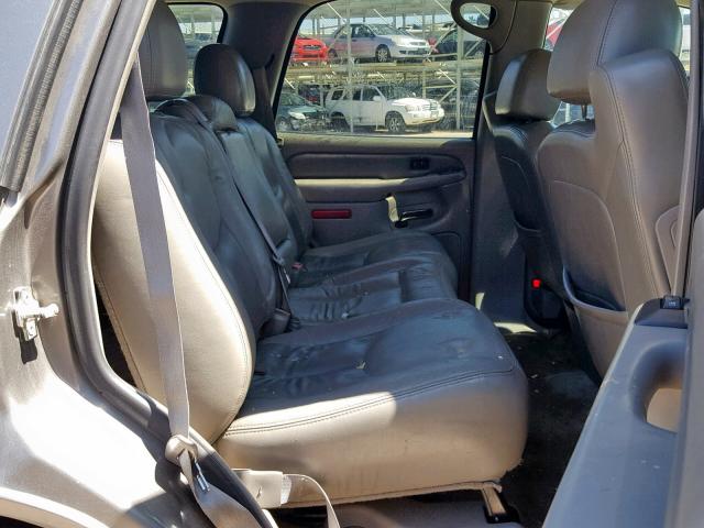 1GKEK63U75J198986 - 2005 GMC YUKON DENA GRAY photo 6