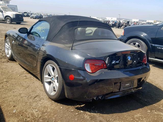 4USBU33566LW58865 - 2006 BMW Z4 3.0 BLACK photo 3