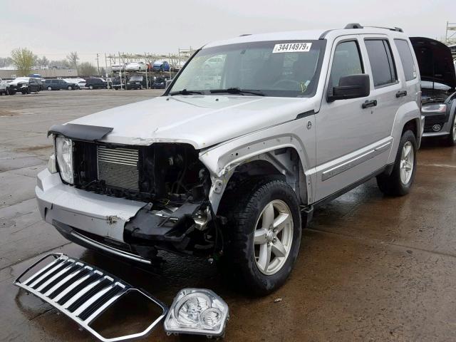 1J8GN58K49W546533 - 2009 JEEP LIBERTY LI SILVER photo 2