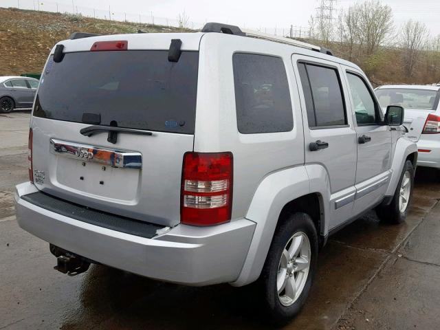 1J8GN58K49W546533 - 2009 JEEP LIBERTY LI SILVER photo 4