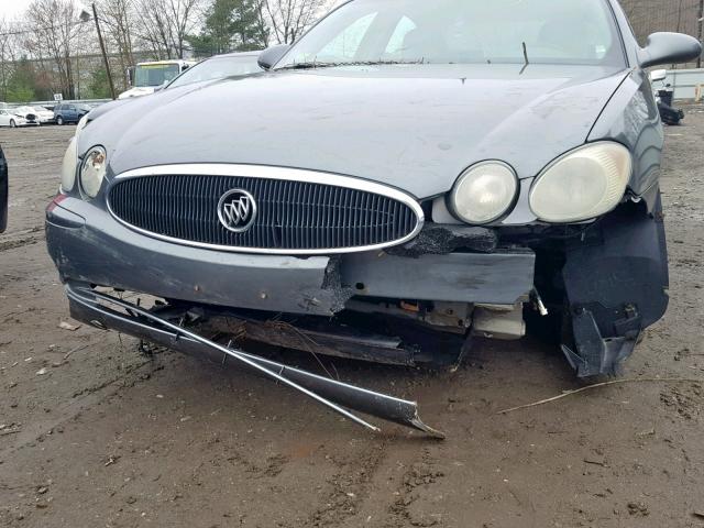 2G4WC532051346357 - 2005 BUICK LACROSSE C GRAY photo 9