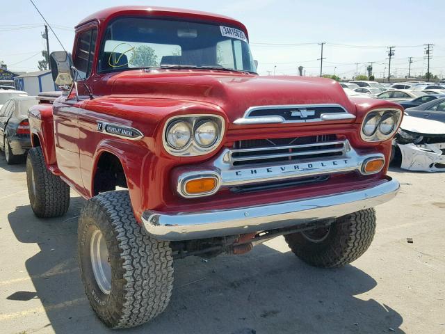 3A59S136101 - 1959 CHEVROLET APACHE RED photo 1