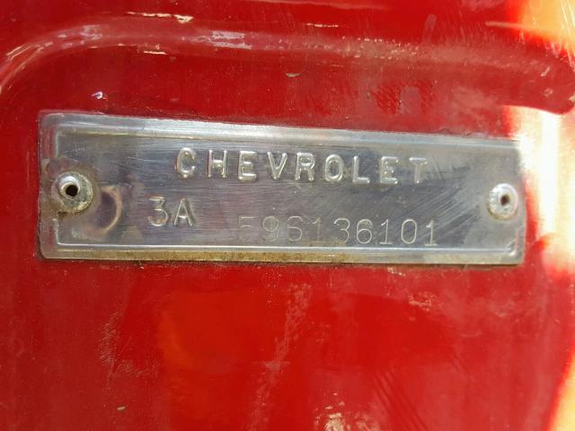 3A59S136101 - 1959 CHEVROLET APACHE RED photo 10