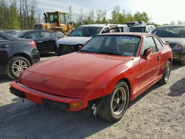 WP0AA0941EN452217 - 1984 PORSCHE 944 RED photo 2