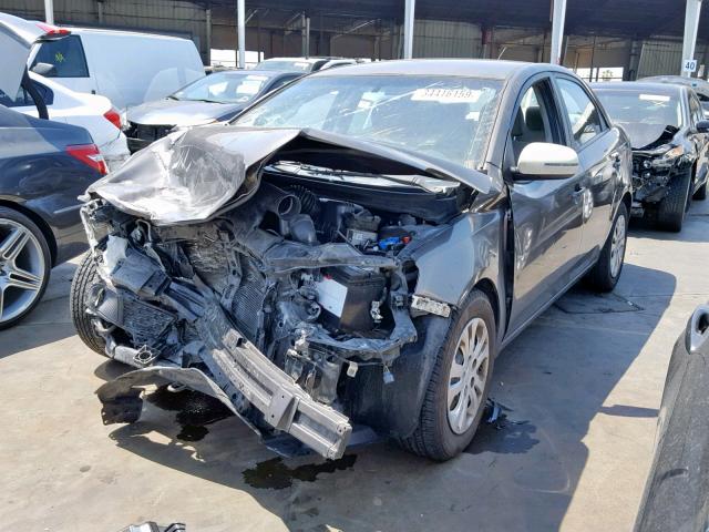 KNAFU4A29B5319874 - 2011 KIA FORTE EX CHARCOAL photo 2