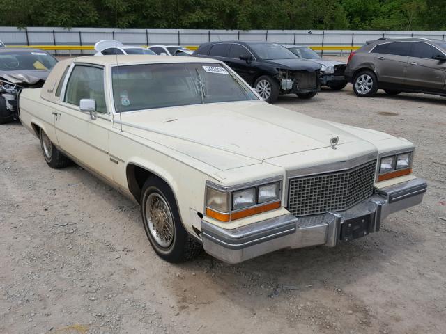 1G6AB479XB9197092 - 1981 CADILLAC FLEETWOOD YELLOW photo 1