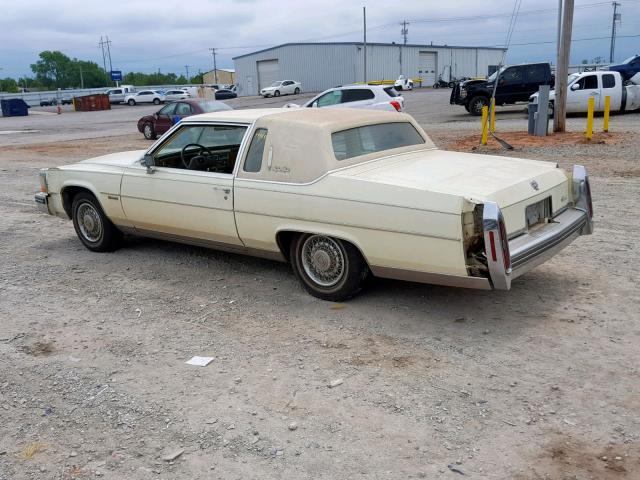 1G6AB479XB9197092 - 1981 CADILLAC FLEETWOOD YELLOW photo 9