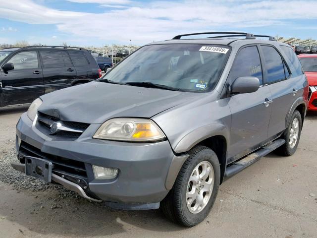 2HNYD18631H544098 - 2001 ACURA MDX TOURIN GRAY photo 2