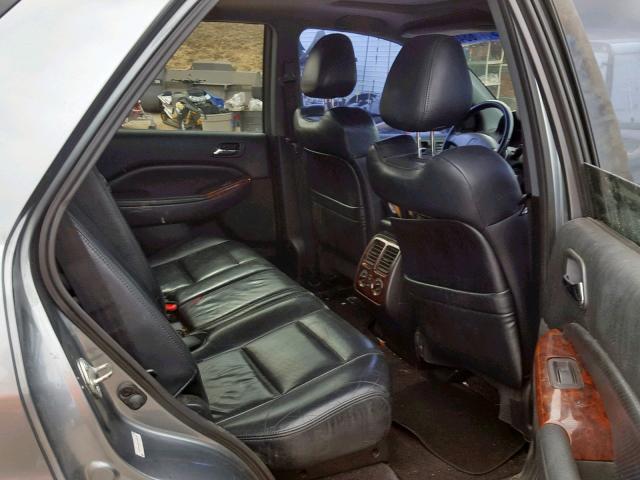 2HNYD18631H544098 - 2001 ACURA MDX TOURIN GRAY photo 6