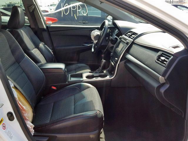 4T1BF1FK6FU095084 - 2015 TOYOTA CAMRY LE WHITE photo 5