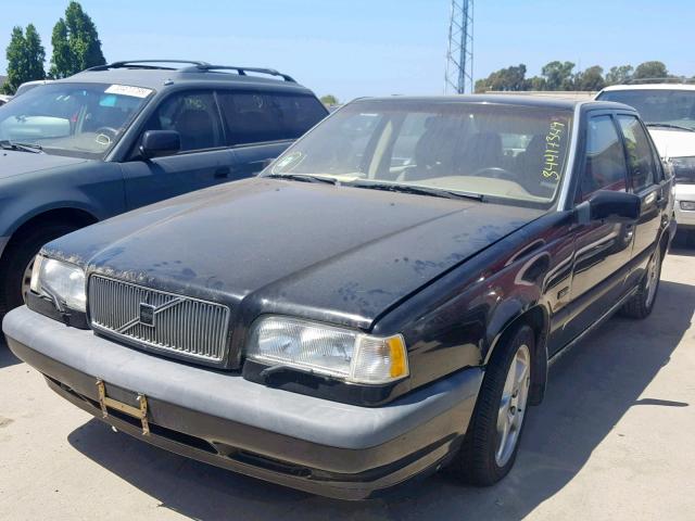 YV1LS5713S1250164 - 1995 VOLVO 850 BLACK photo 2