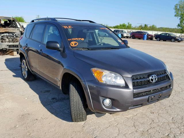 2T3WF4DV6AW045740 - 2010 TOYOTA RAV4 SPORT GRAY photo 1