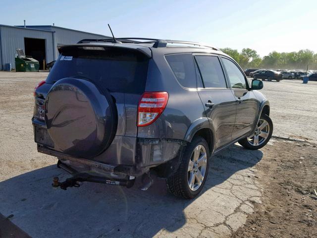 2T3WF4DV6AW045740 - 2010 TOYOTA RAV4 SPORT GRAY photo 4